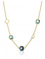 Collana Mediterraneo Donna Bubbles in Argento B35DC01